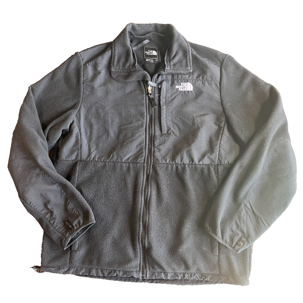 The North Face Denali Fleece Polartec Jacket Black Full Zip Women's Size 2XL